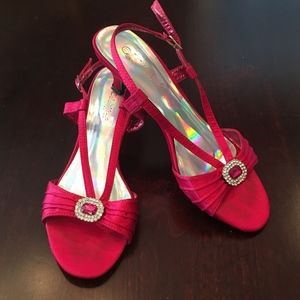 Coloriffics Hot Pink Heels - Size 7.5